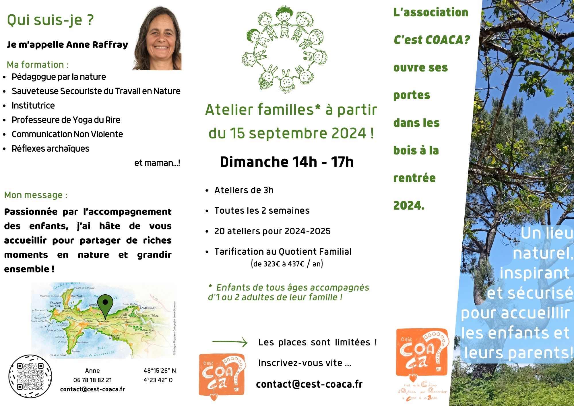 Flyer Forest school C'est COAçA ?